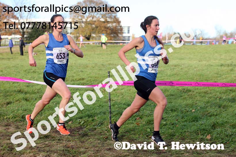 Senior womens 2017 Start Fitness North Eastern Harrier League, Aykley Heads, Durham. Photo:  David T. Hewitson/Sports for All Pics